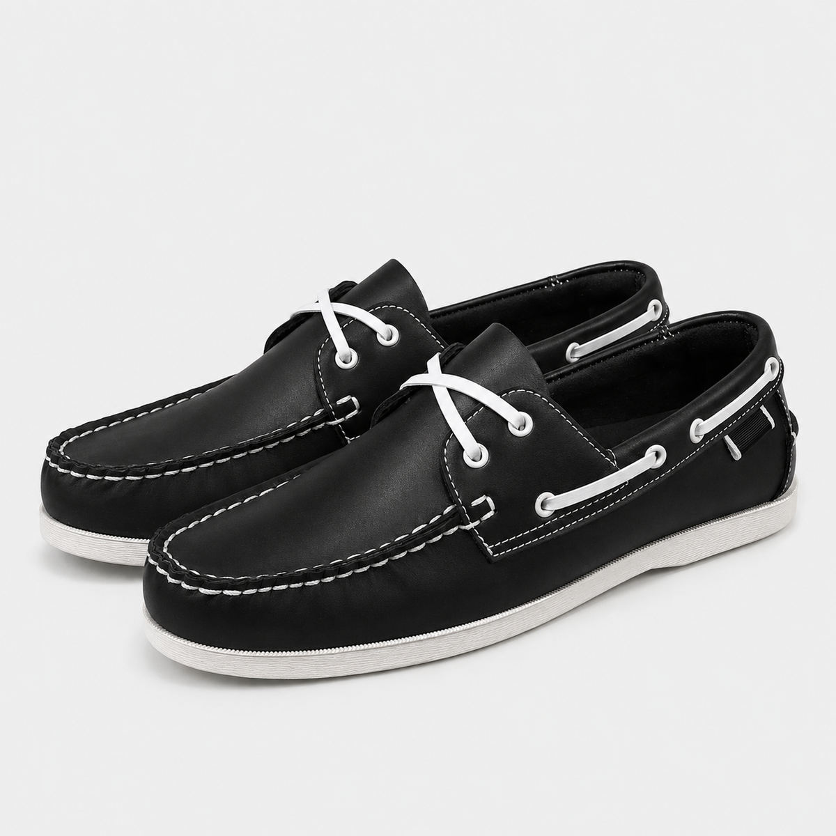 Men's Apron Toe Loafers – Brown Comfortable Slip-On Shoes for Walking & Travel
