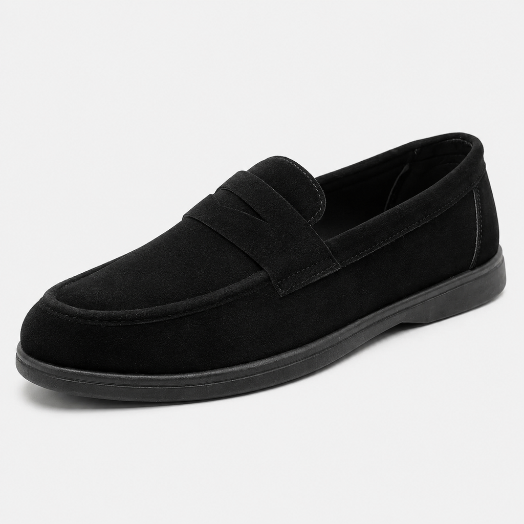 Men's Preppy Slip-On Loafers – Lightweight Breathable Outdoor Flat Shoes