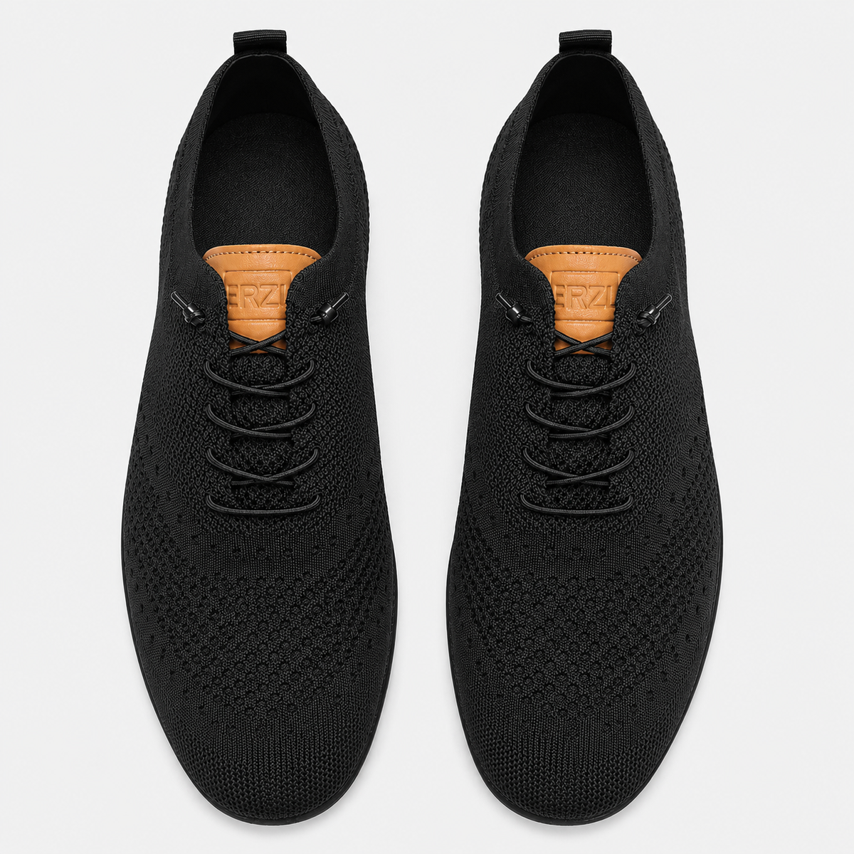 Men's Lightweight Loafers – Black Breathable Casual Slip-On Indoor & Outdoor Shoes