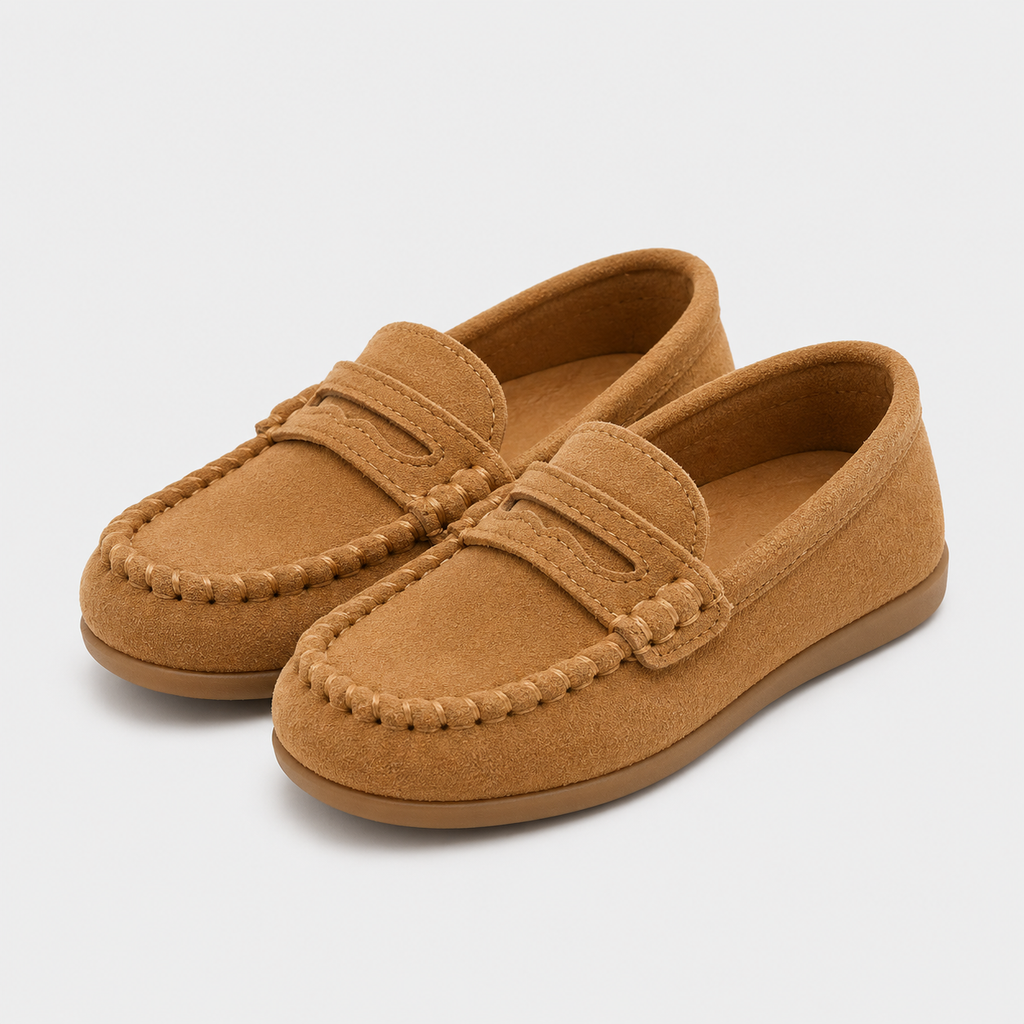 Kid's Soft Sole Loafers – Classic Casual Flat Shoes for Boys & Girls