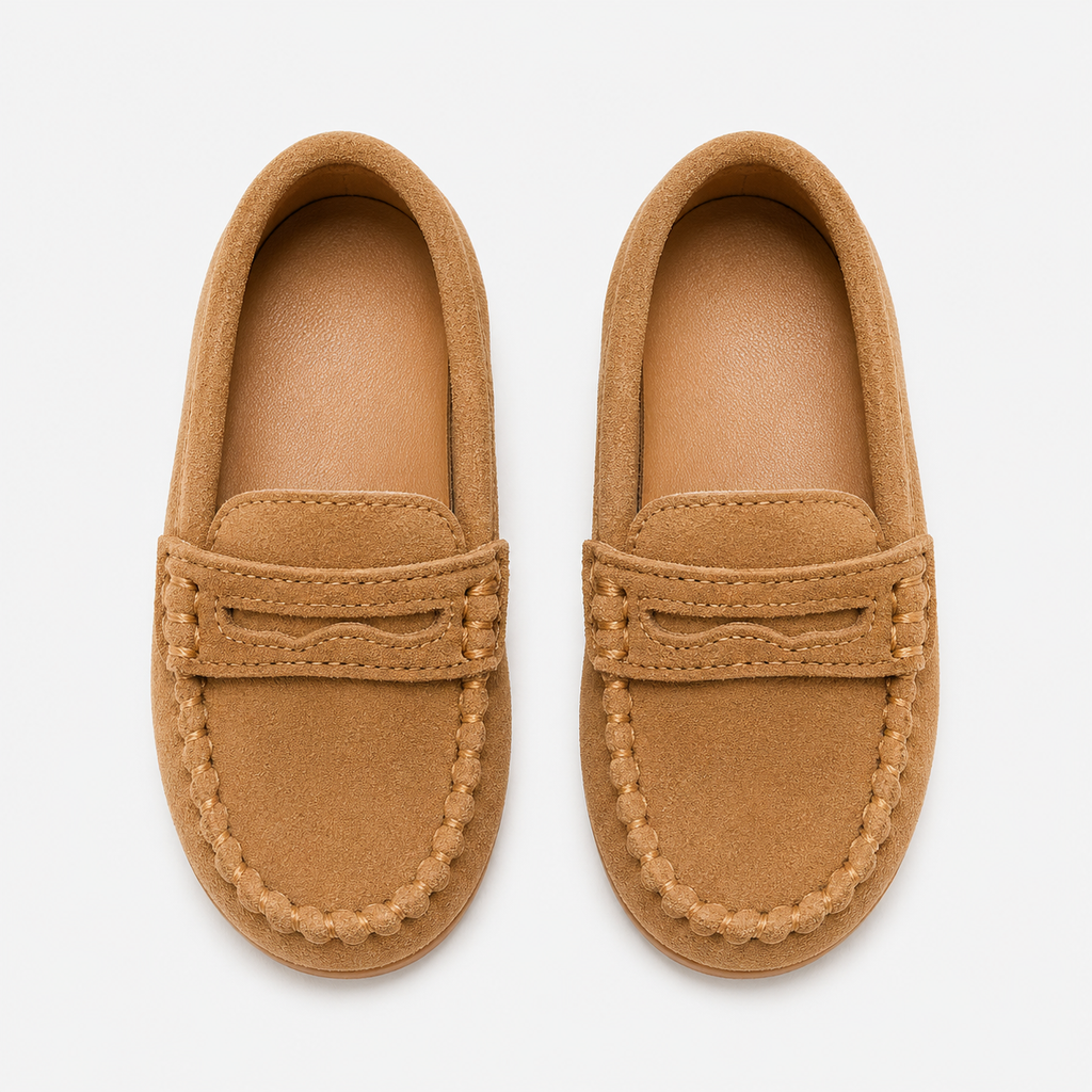 Kid's Soft Sole Loafers – Classic Casual Flat Shoes for Boys & Girls