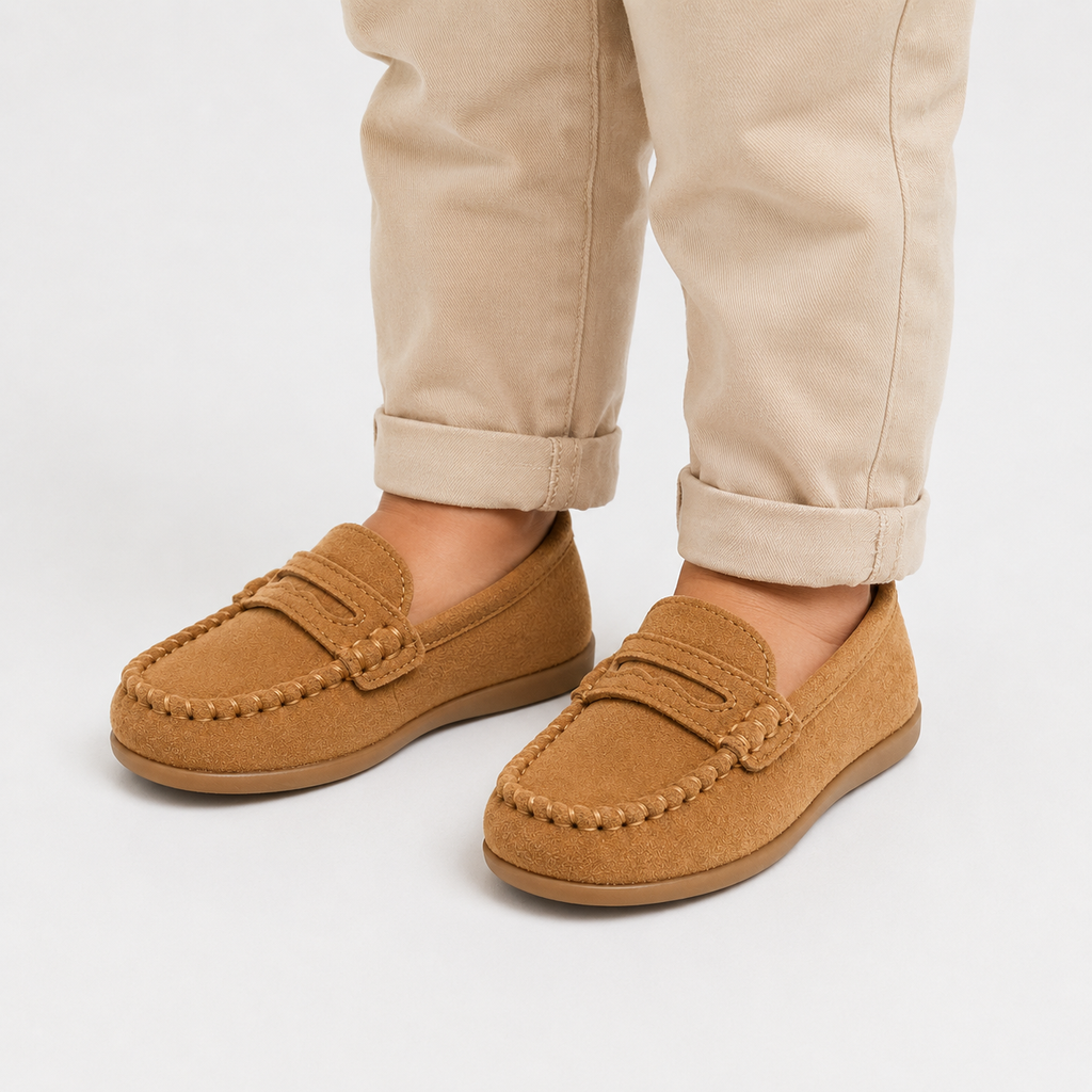 Kid's Soft Sole Loafers – Classic Casual Flat Shoes for Boys & Girls
