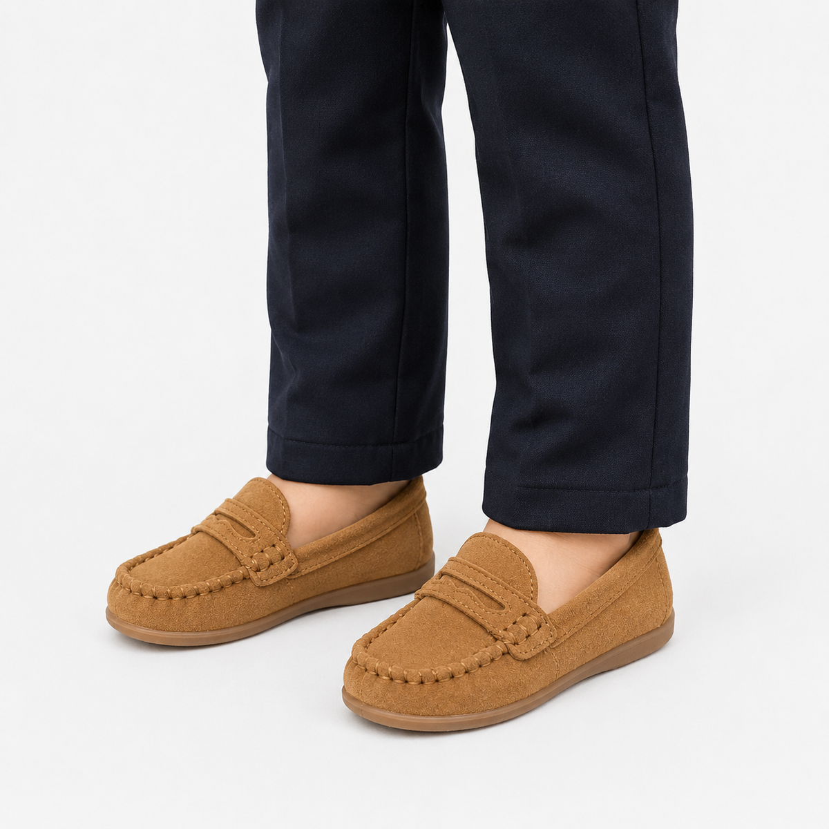 Kid's Soft Sole Loafers – Classic Casual Flat Shoes for Boys & Girls