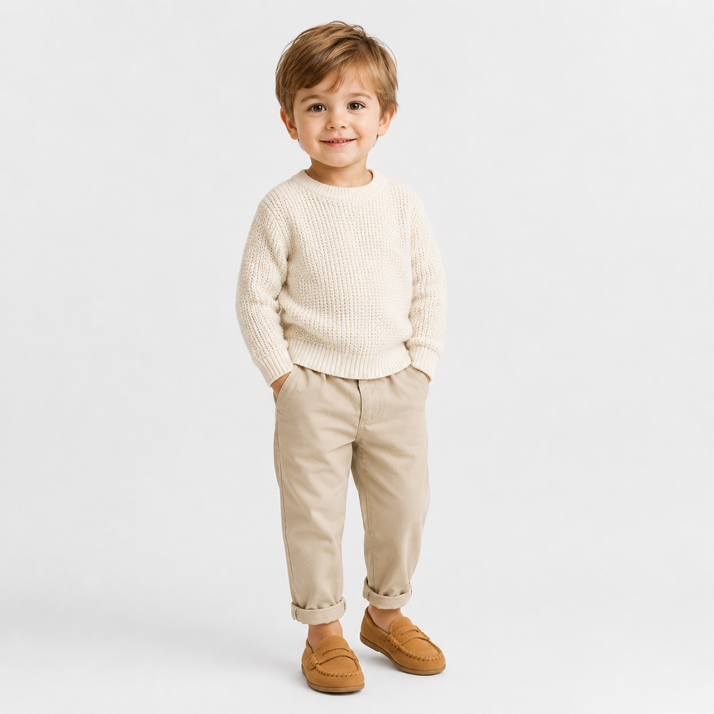 Kid's Soft Sole Loafers – Classic Casual Flat Shoes for Boys & Girls