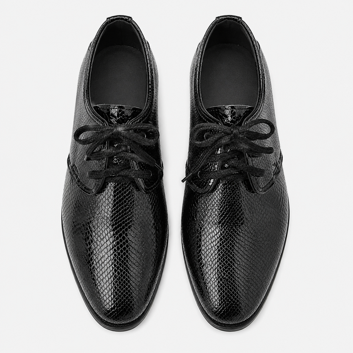 Boys Leather Loafers – Lace-Up Smart Shoes for Toddlers & Kids Wedding