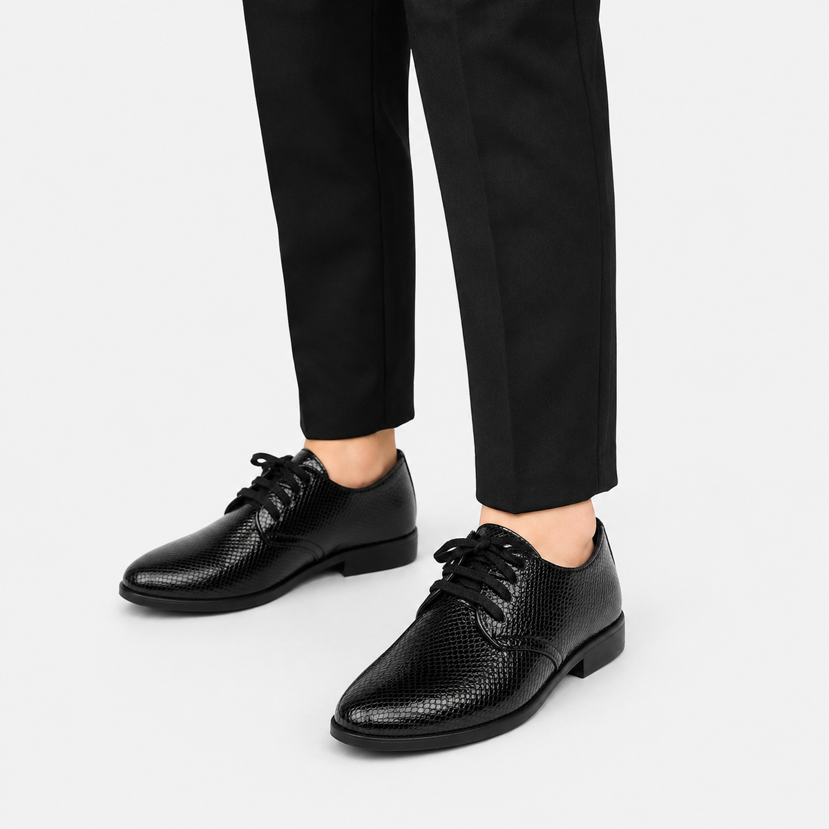 Boys Leather Loafers – Lace-Up Smart Shoes for Toddlers & Kids Wedding