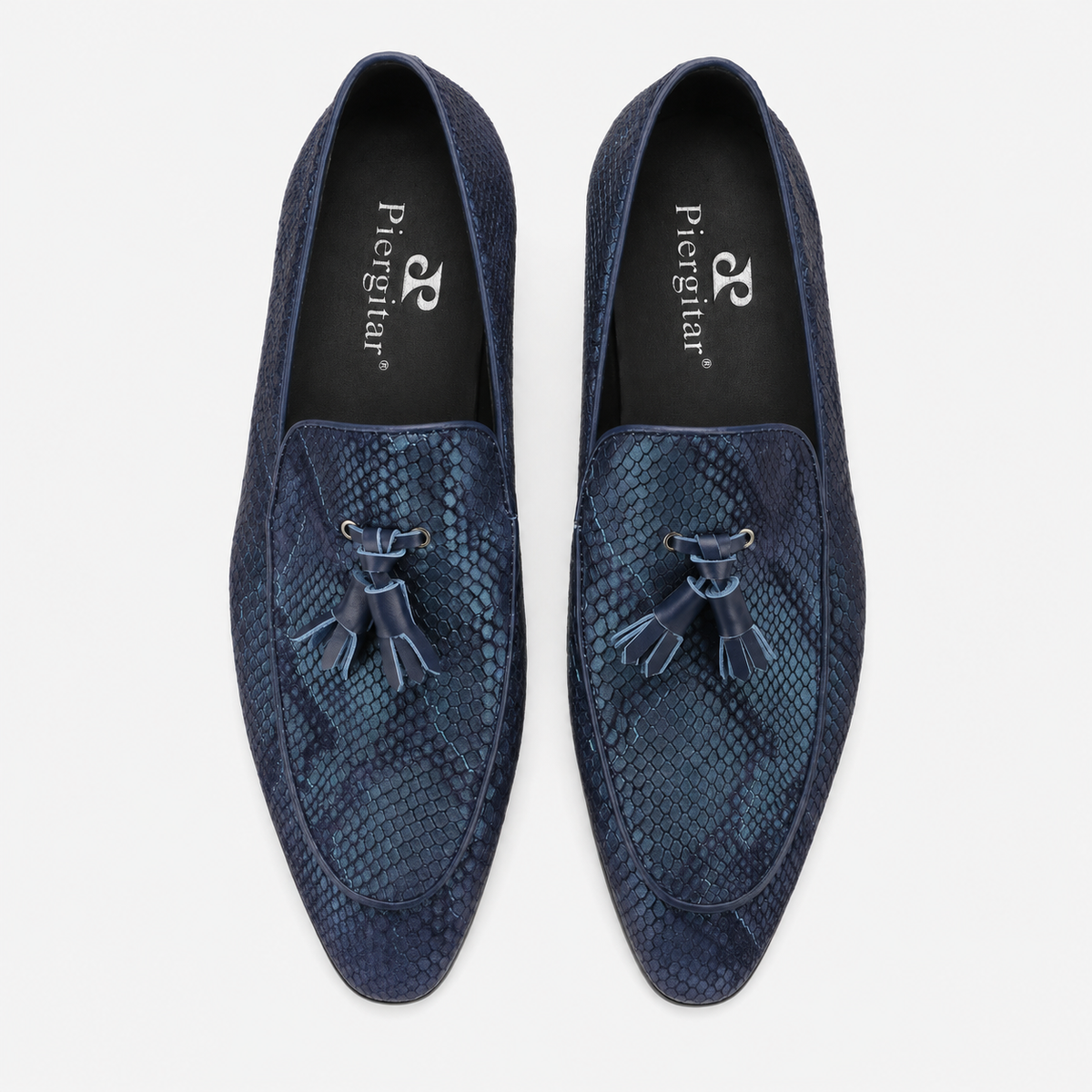 Mens Suede Tassel Loafers – Handmade Smoking Shoes in 5 Colours