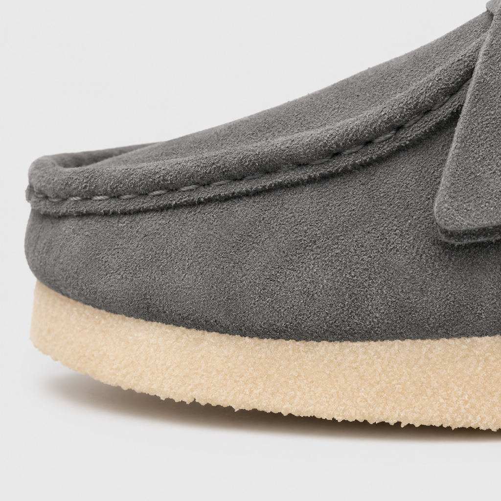 Mens Grey Suede Loafers – Lightweight Comfortable Casual Slip-On Shoes
