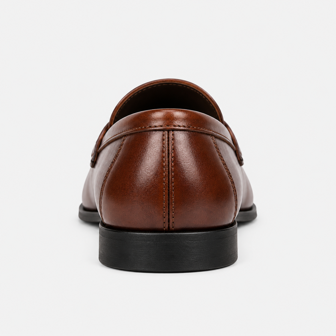 Mens Brown Leather Oxford Loafers – Brand Business Dress Soft Flat Casual Shoes