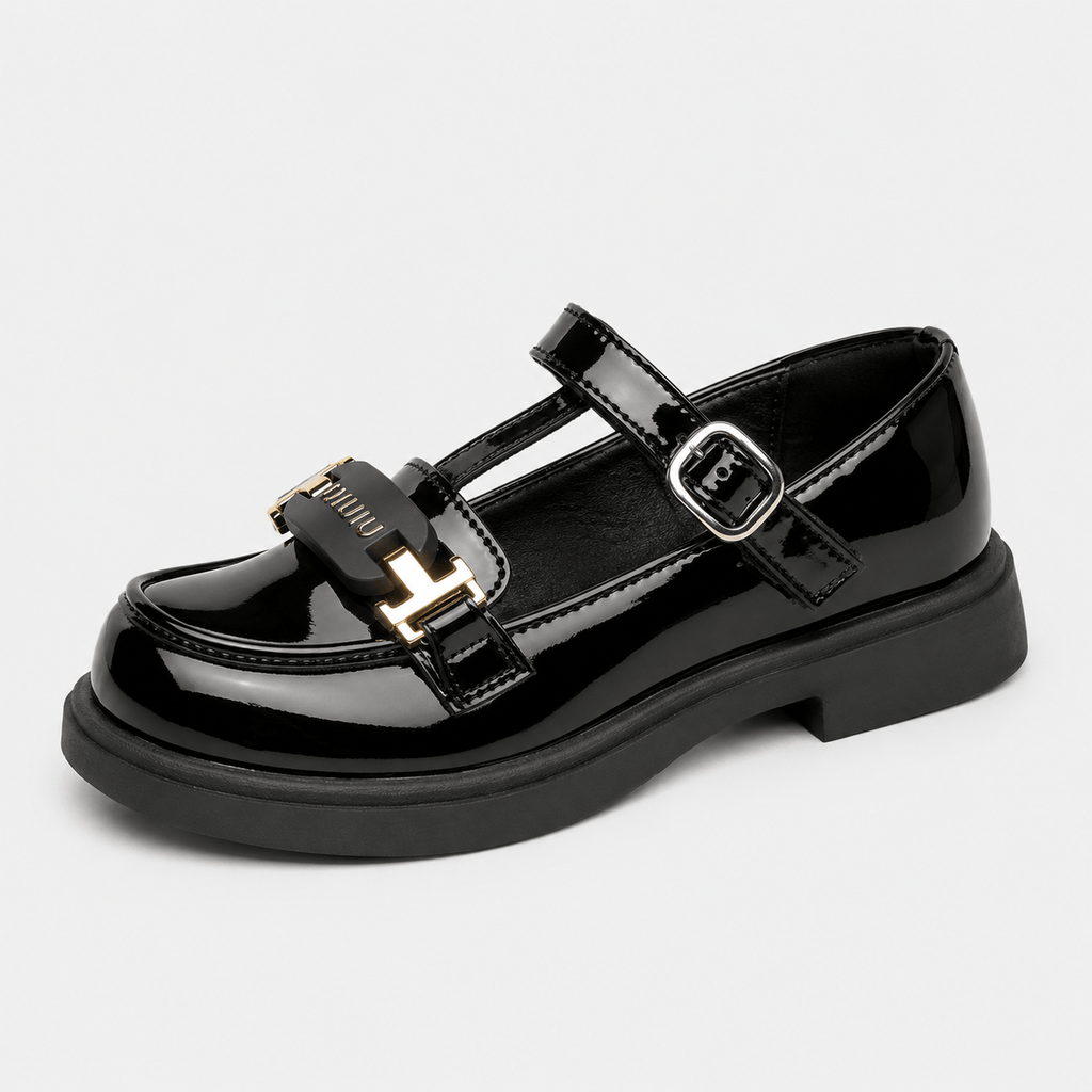 Ma boutique Girls' Leather Shoes Summer 2026 New Fashionable and Fashionable Children's Princess Shoes, Big Kids British Style Little Girls