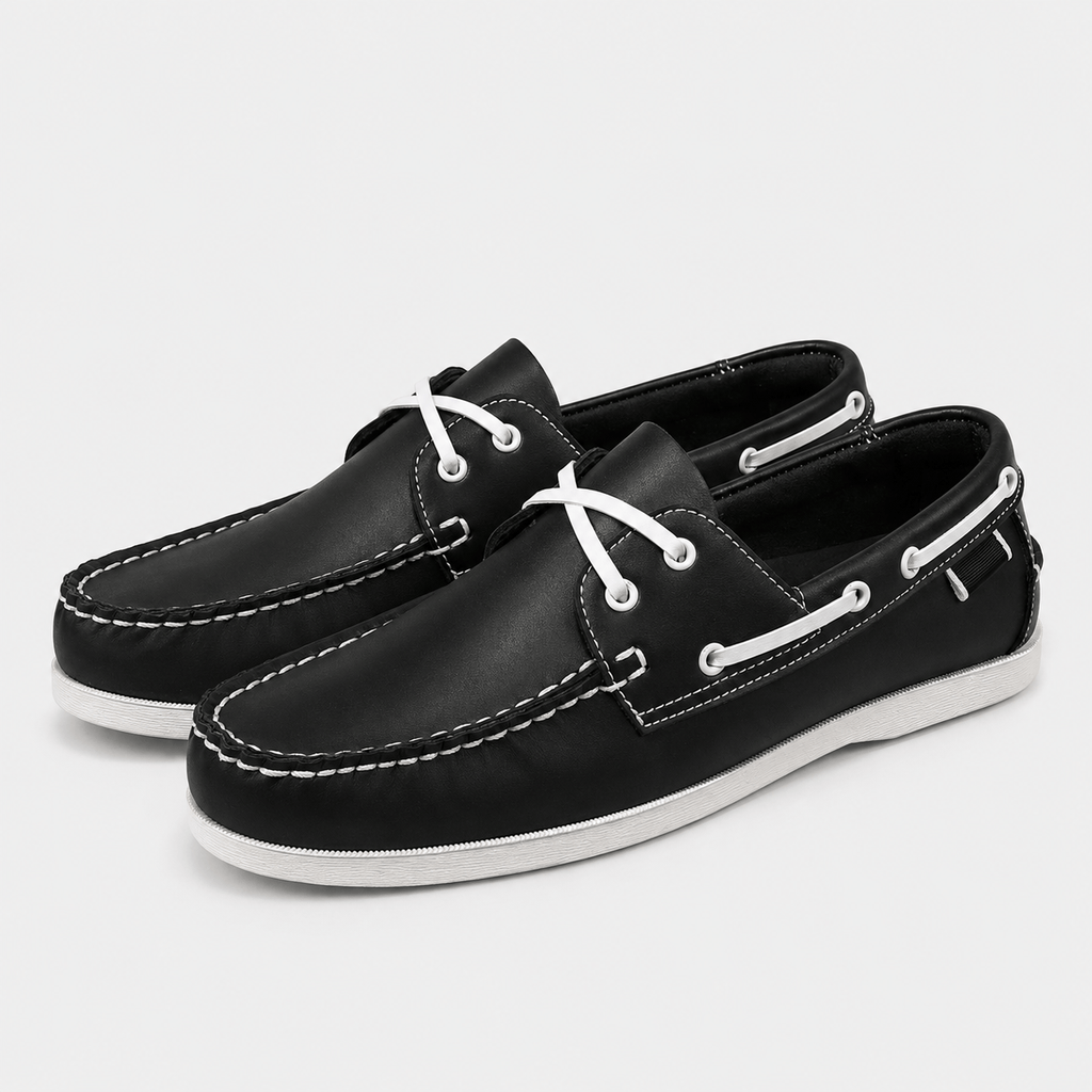 Ma boutique Men's Apron Toe Loafers – Brown Comfortable Slip-On Shoes for Walking & Travel