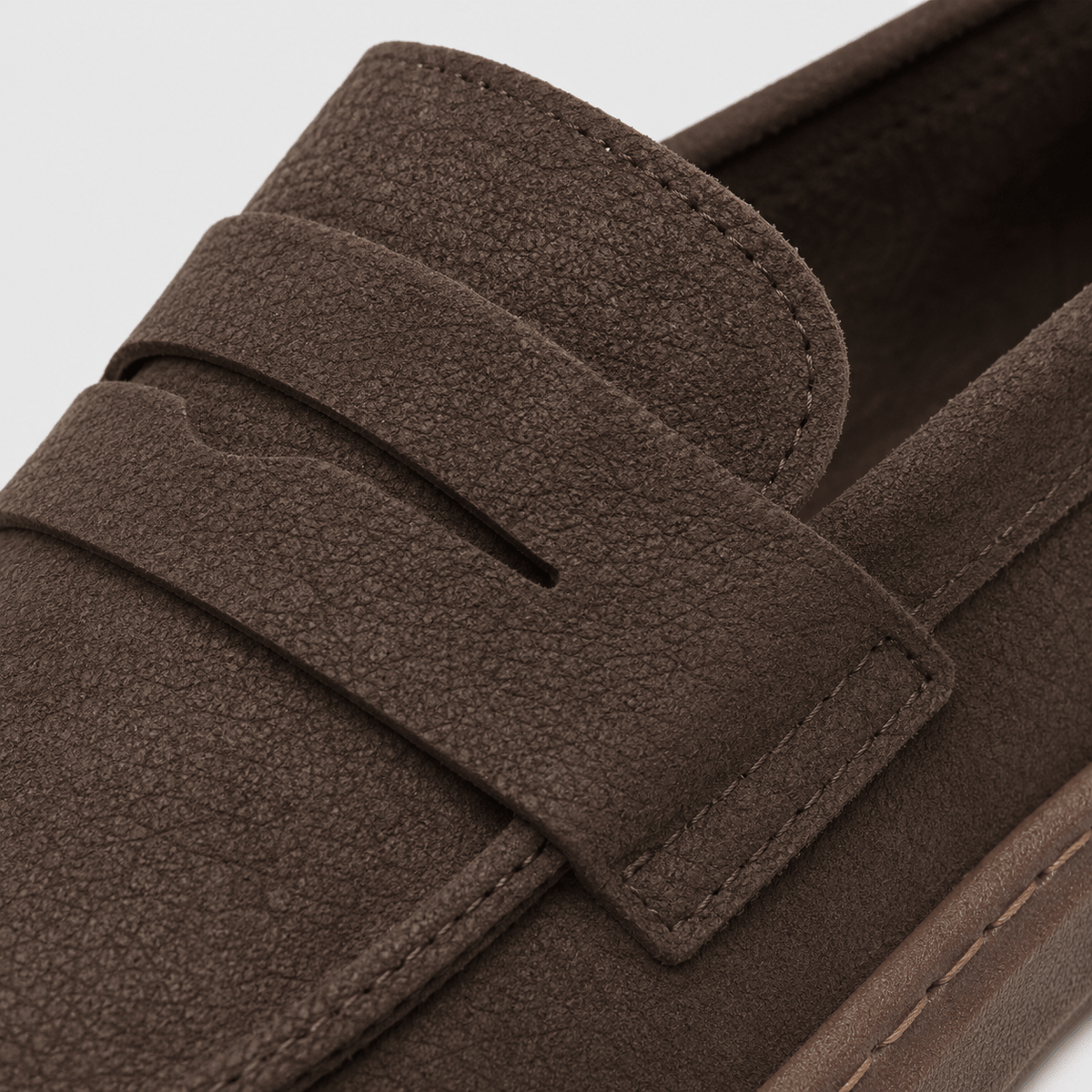 Ma boutique Men's Italian Leather Loafers – Brown Smart Business Casual Slip-On Shoes
