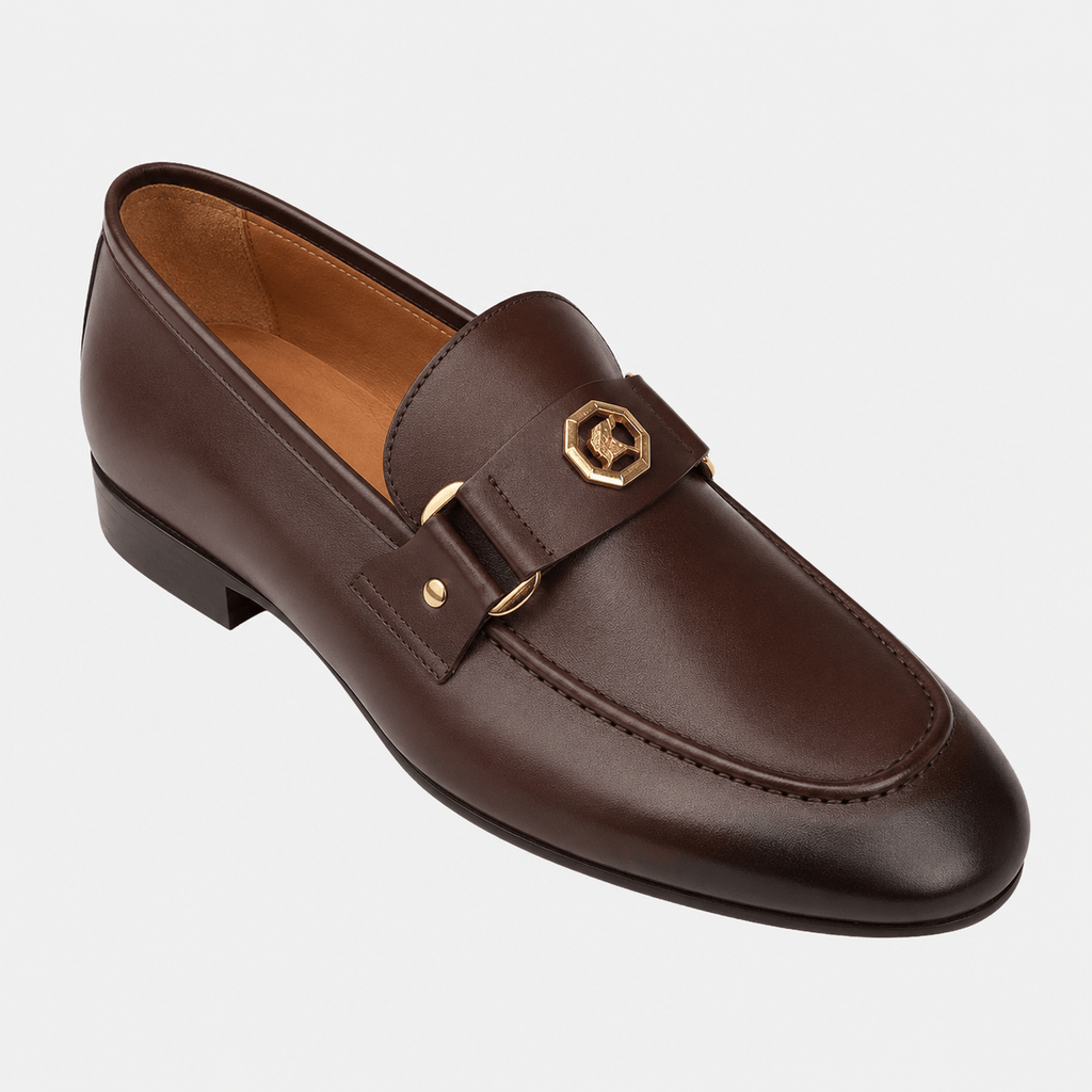 Ma boutique Men's Leather Loafers – Casual Office Driving Slip-On Shoes