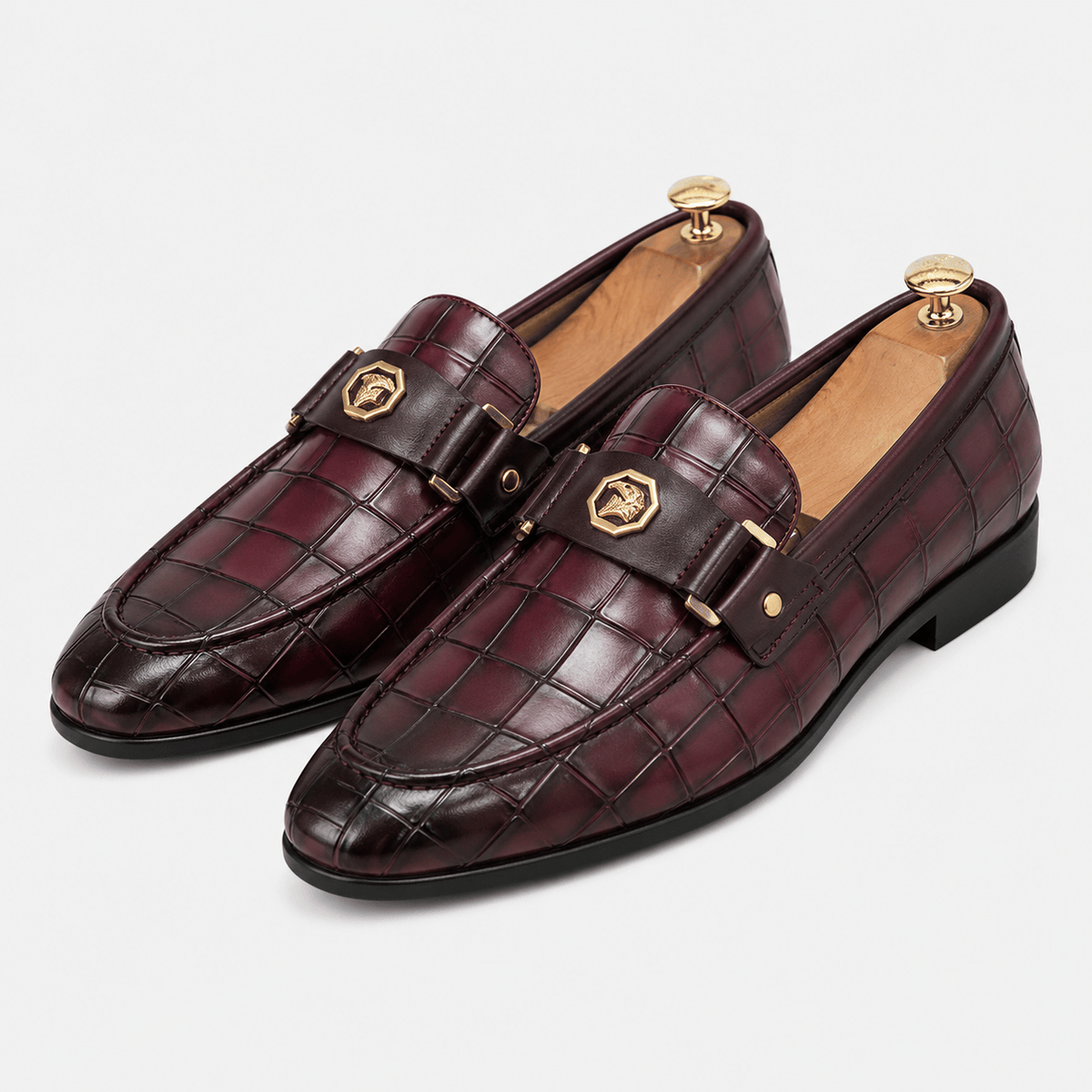 Ma boutique Men's Leather Loafers – Casual Office Driving Slip-On Shoes