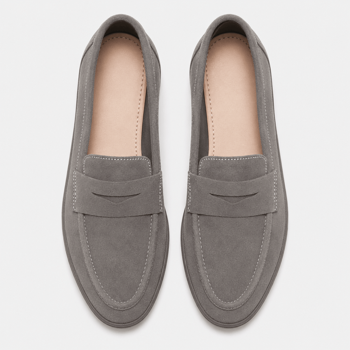 Ma boutique Men's Preppy Slip-On Loafers – Lightweight Breathable Outdoor Flat Shoes