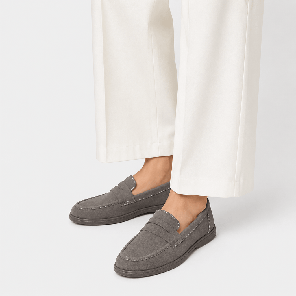 Ma boutique Men's Preppy Slip-On Loafers – Lightweight Breathable Outdoor Flat Shoes