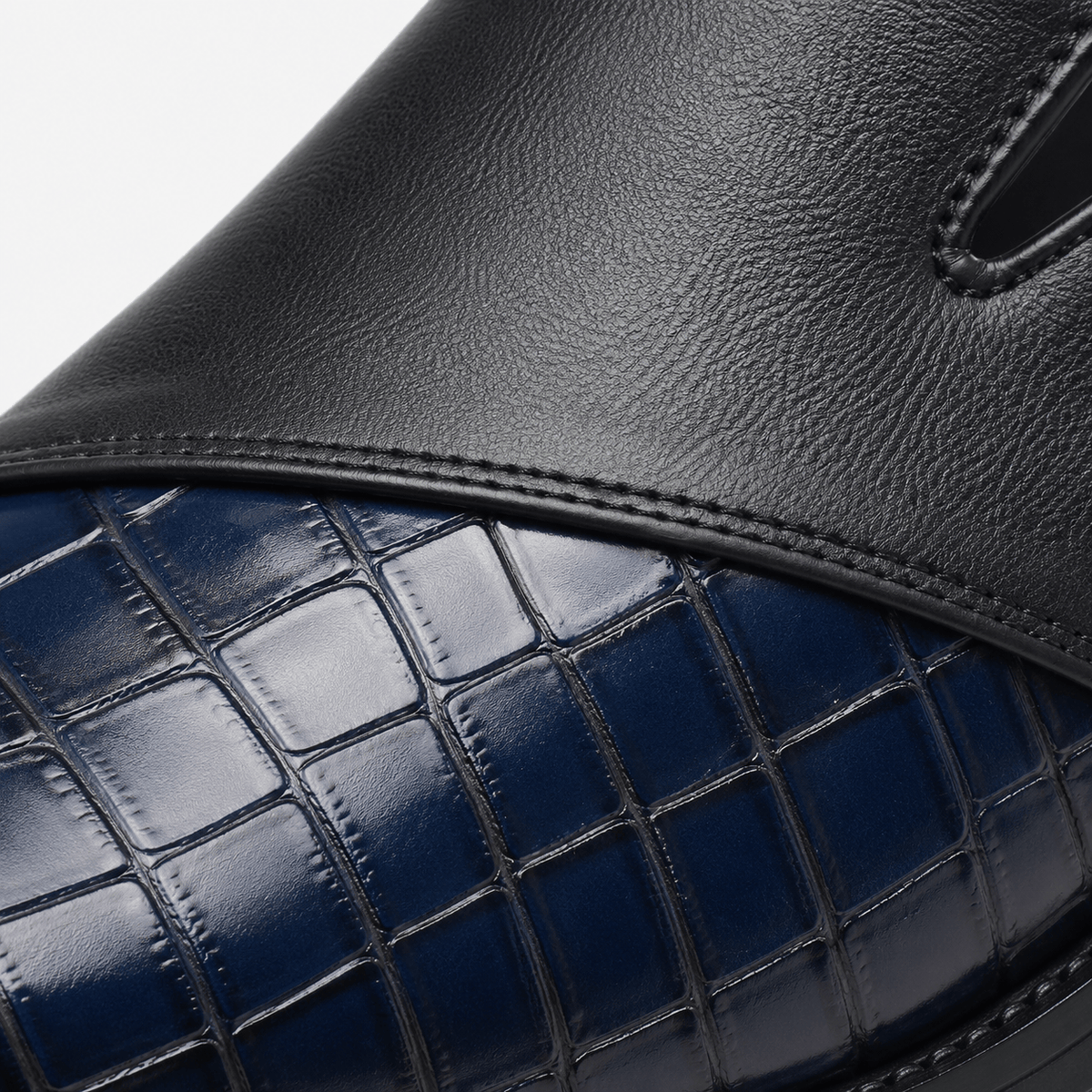 Ma boutique Mens Blue Breathable Business Loafers – British Style Soft Sole Casual Slip-On