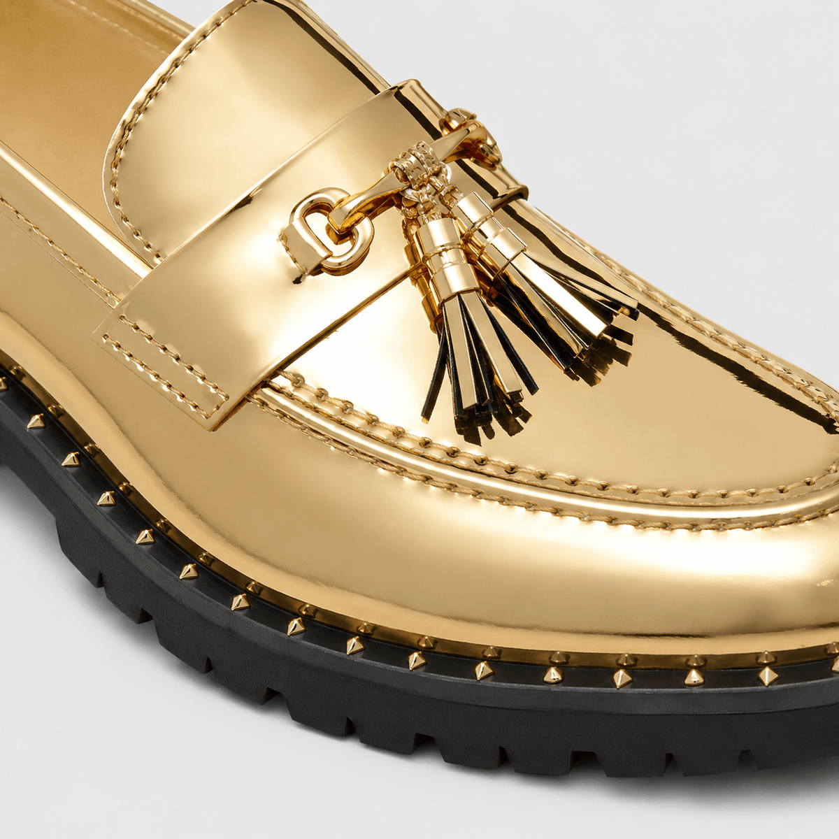 Ma boutique Mens Gold Tassel Loafers – Casual Slip-On Moccasin Dress Shoes