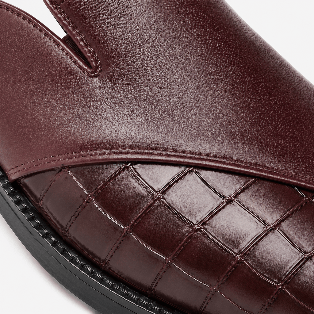 Ma boutique Mens Red Breathable Business Loafers – British Style Soft Sole Casual Slip-On