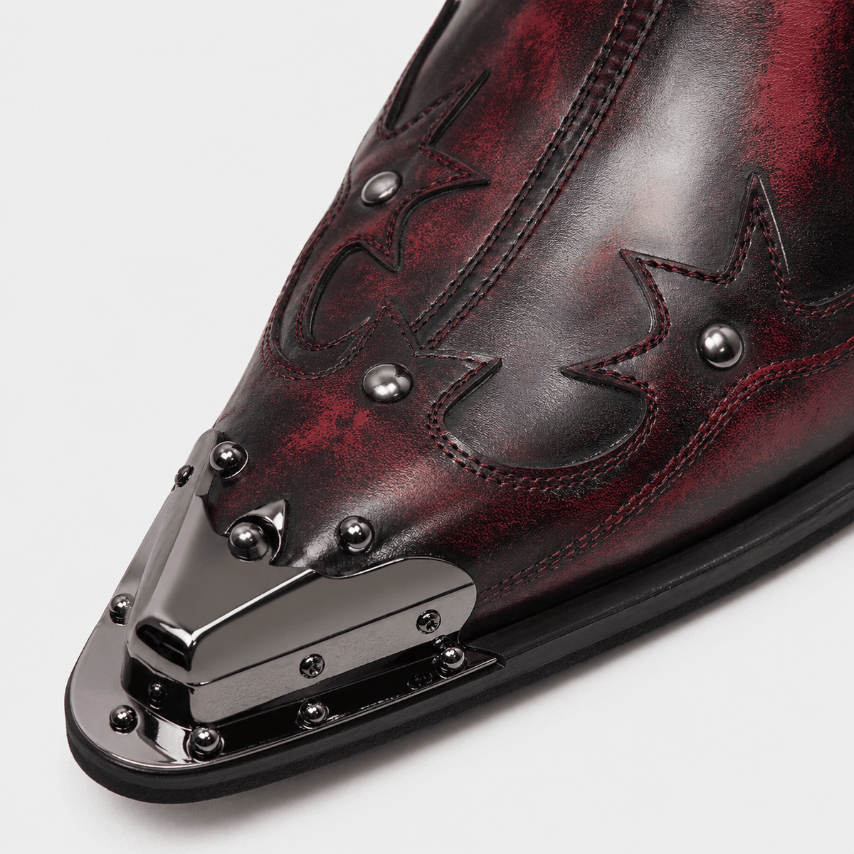Ma boutique Mens Red Patent Leather Loafers – Italian Style Slip-On Brown Formal Dress Shoes