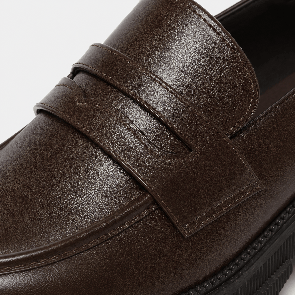 Ma boutique Women's Platform Loafers Brown – British Style Espadrilles for Daily & Commuting Wear