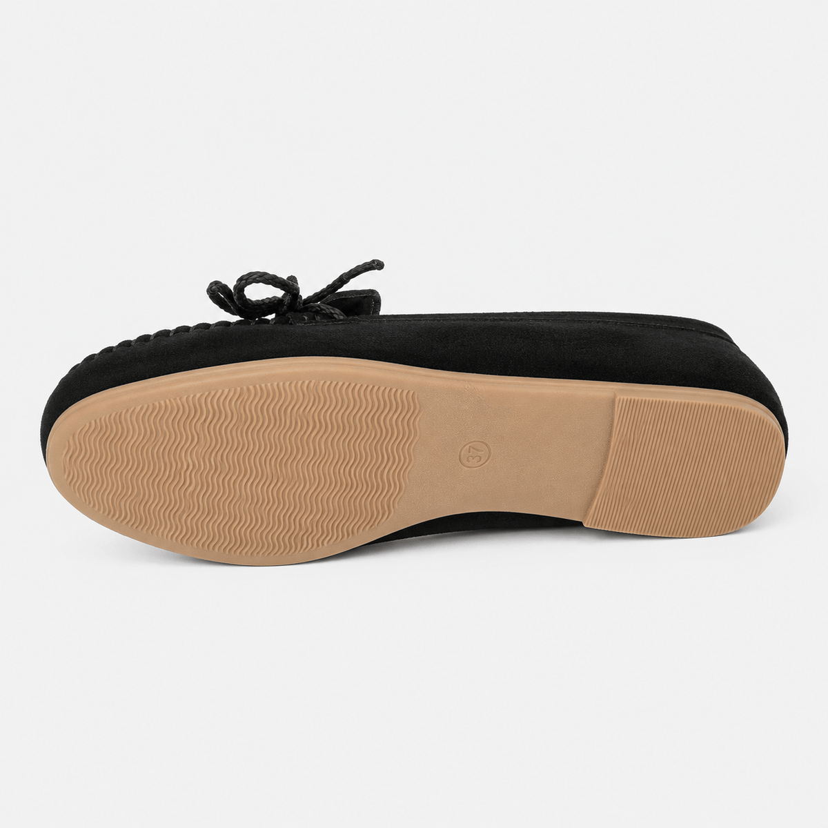 Ma boutique Women's Suede Slip-On Loafers – Flat Ballet Shoes for Everyday Casual Wear